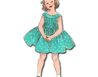 Katie ... Custom 1950s Sundress Size 1/2-7