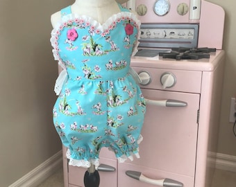 Estilo Vintage Baby Toddler Sunsuit Talla 2