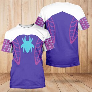 Spider Gwen Hoodie, Gwen Stacy Spider Sweatshirt, Disney Spider Gwen Cosplay Costume Tee, Superhero Shirt, Halloween Gift For Her Him