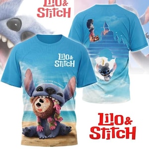 Stitch Shirt, Lilo And Stitch Sweatshirt, Disney Movie Cartoon Hoodie, Disneyland Family Vacation, Walt Disney World Shirt,Stitch Lover