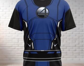 Fantastic Four Halloween Costume Shirt, Marvel Fantastic Four First Steps Shirt, Superhero Tee, Fantastic Four Cosplay, Halloween Gifts