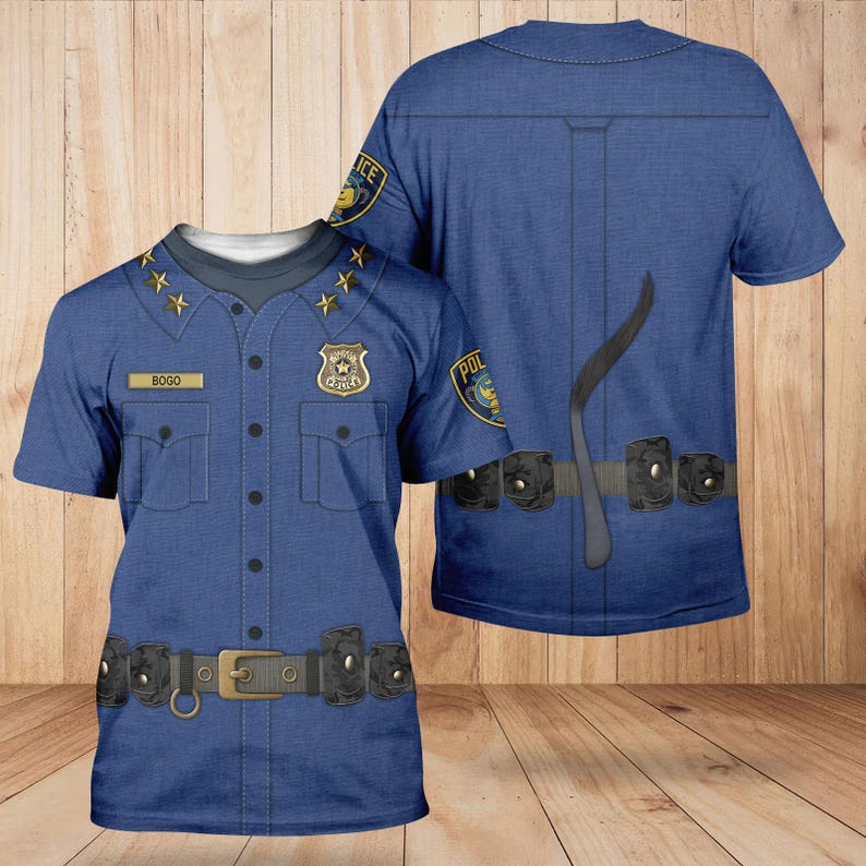Chief Bogo Costume Shirt, Disney Zootopia Cosplay Costume, Animal Kingdom Hoodie, Disneyland Sweatshirt, Disneyworld Tee,Halloween Gift