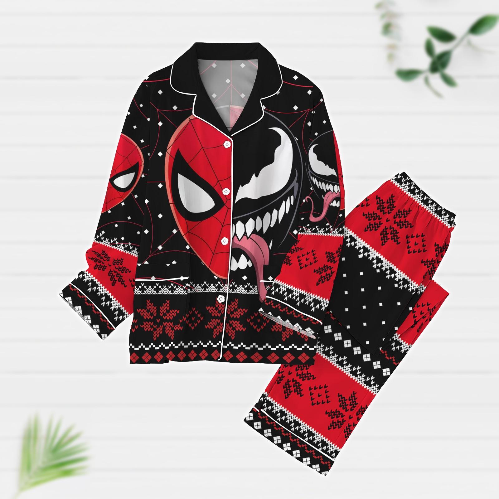 Marvel venom pajamas hotsell
