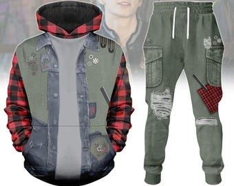 Disney Zed Necrodopolis Costume Hoodie, Men Joggers, Disney Zombies Cosplay Shirt, Zombies Zed Cosplay Costume, Movie Halloween Gift