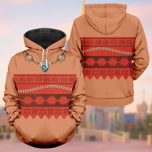Moana Cosplay Costume, Moana Hoodie, Disney Princess Sweatshirt, RunDisney Island Costume Shirt, Disneybound Outfit, Tee Gift For Her
