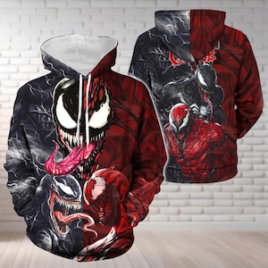 Venom And Carnage Hoodie, Venom Let There Be Carnage Sweatshirt, Anti Hero Venom Shirt, Super Hero T-shirt, Venom Movie Lover Gifts