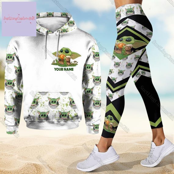 Custom Baby Yoda Hoodie And Leggings, Star Wars Hoodie, Disney Movie  Hoodie, Disneyland Disneyworld Shirt, Birthday Gifts For Her Him