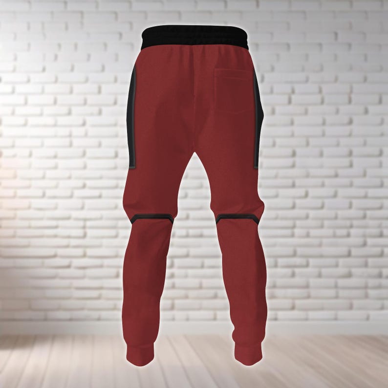 Deadpool Hoodie, Men Joggers, Wade Wilson Cosplay Costume, Superhero Costume, Men's Hero Costume, Streetwear Pants, Halloween Gifts