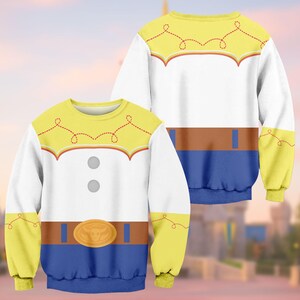 Toy Story Jessie Shirt, Disney Jessie Costume Hoodie, Cowgirl Cosplay Shirt, Disneyworld Sweatshirt, Cartoon Tee,Halloween Gift For Her