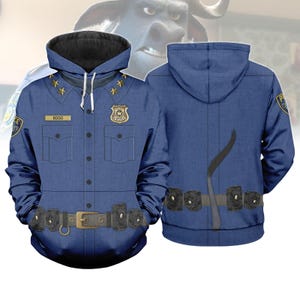 Chief Bogo Costume Shirt, Disney Zootopia Cosplay Costume, Animal Kingdom Hoodie, Disneyland Sweatshirt, Disneyworld Tee,Halloween Gift