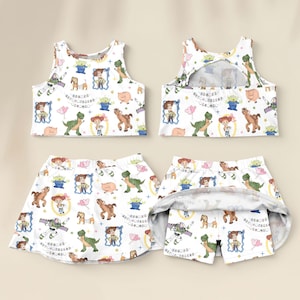 Toy Story Activewear Set, Mom And Daughter Outfit, Disneyworld Vacation Dress, Disneyland Matching Dress, Disney Trip Outfit For Her