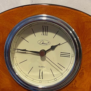 Elegant - New ROSEWOOD WOODEN CLOCK, Piano Finish Arched Top by 'chass ...