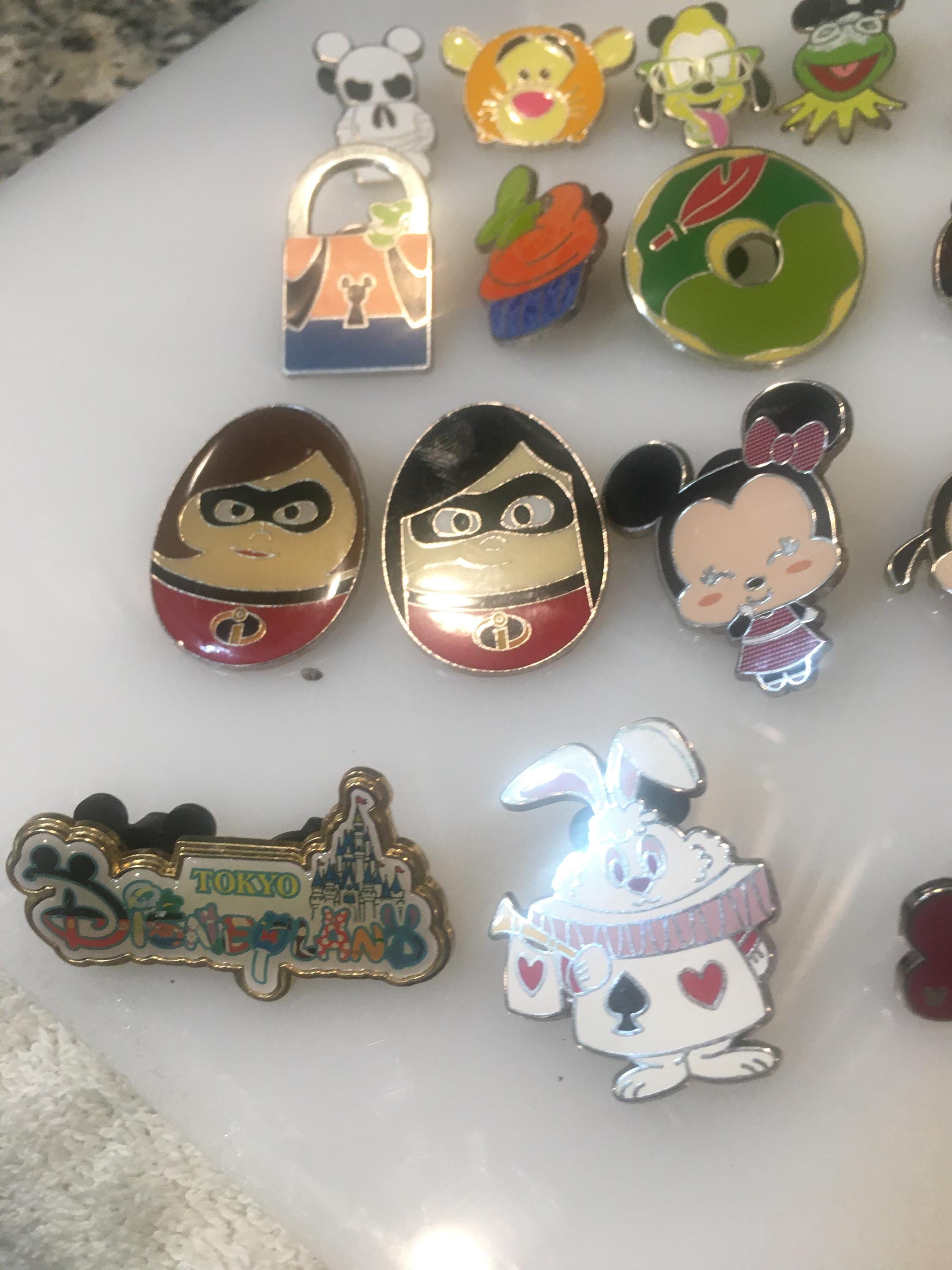 Authentic Lot of 21 DISNEY TRADING PINS, Some Rare, Hard to Find