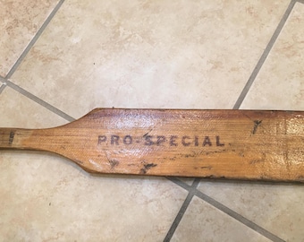 Vintage 1960s NORTHLAND - Custom Pro Wooden Hockey Stick 