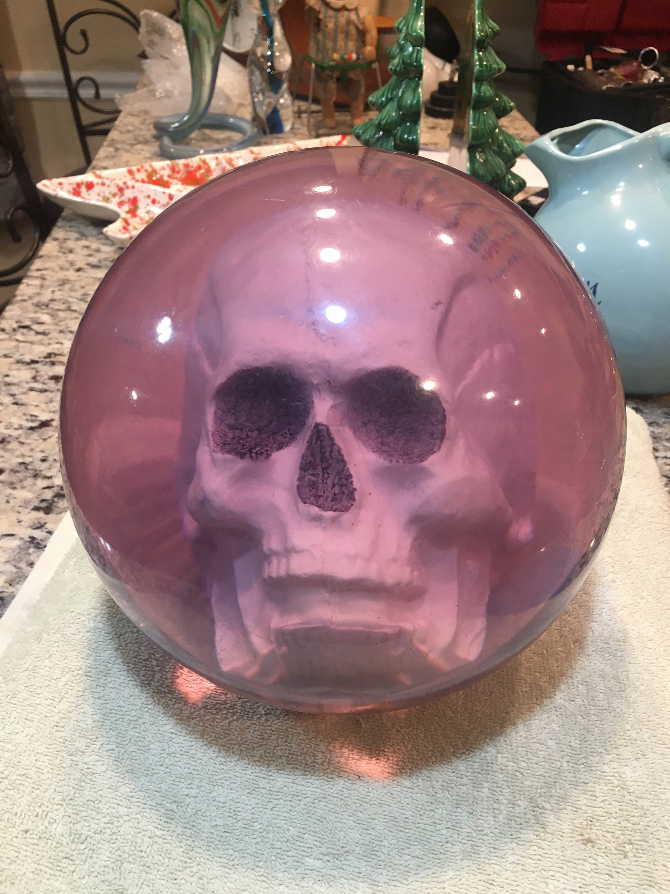 EBONITE スカルデザイン ボウリングボール ヴィンテージ 希少 限定生産