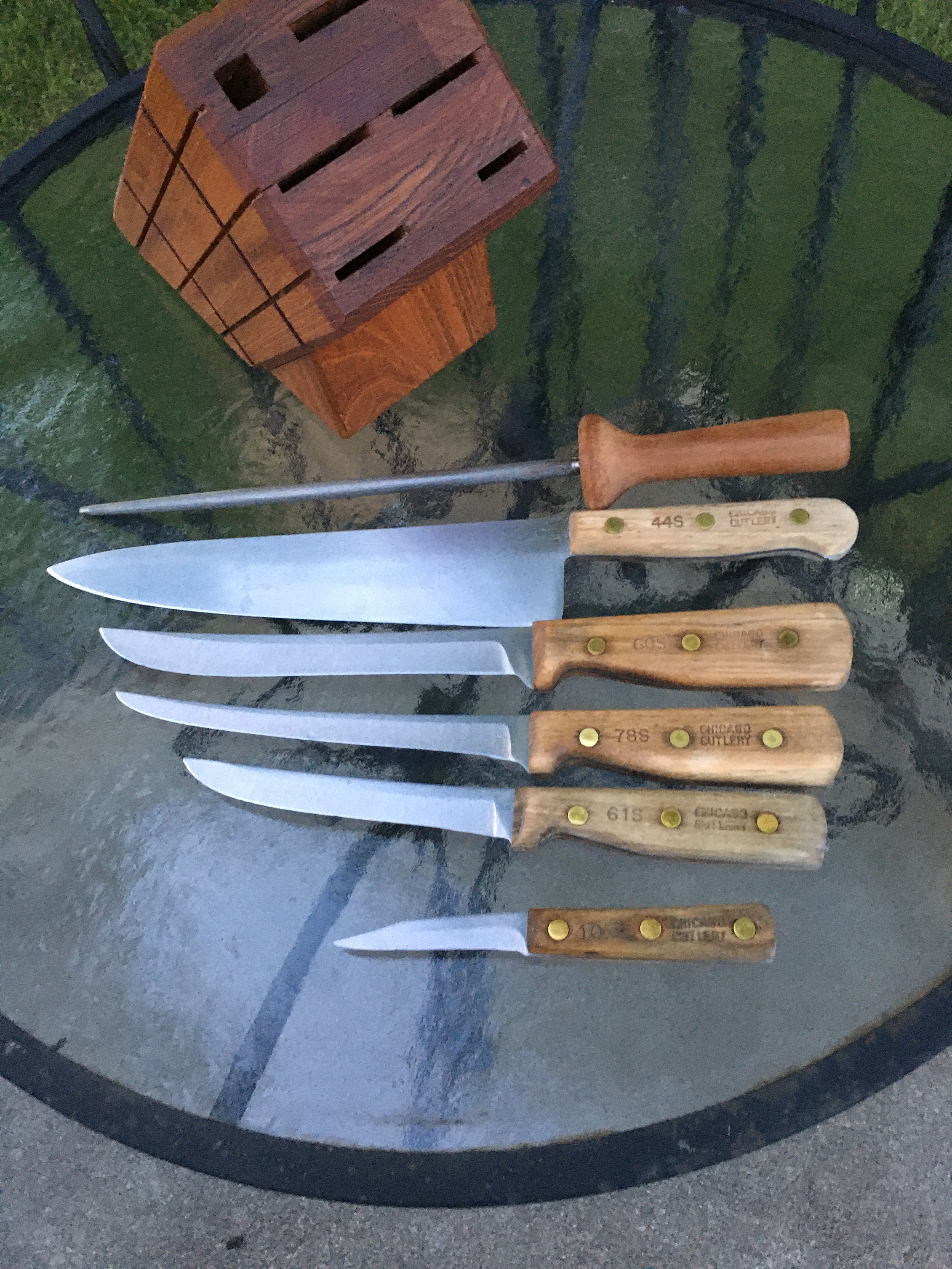 Antique Vintage - Restored Exceptional Set of Early CHICAGO 