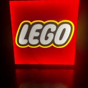 Lego LED light box