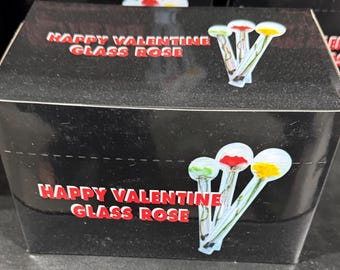 Love Roses Tube & Flowers 36 / Box - Etsy