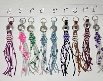 Concho style handmade Keychain