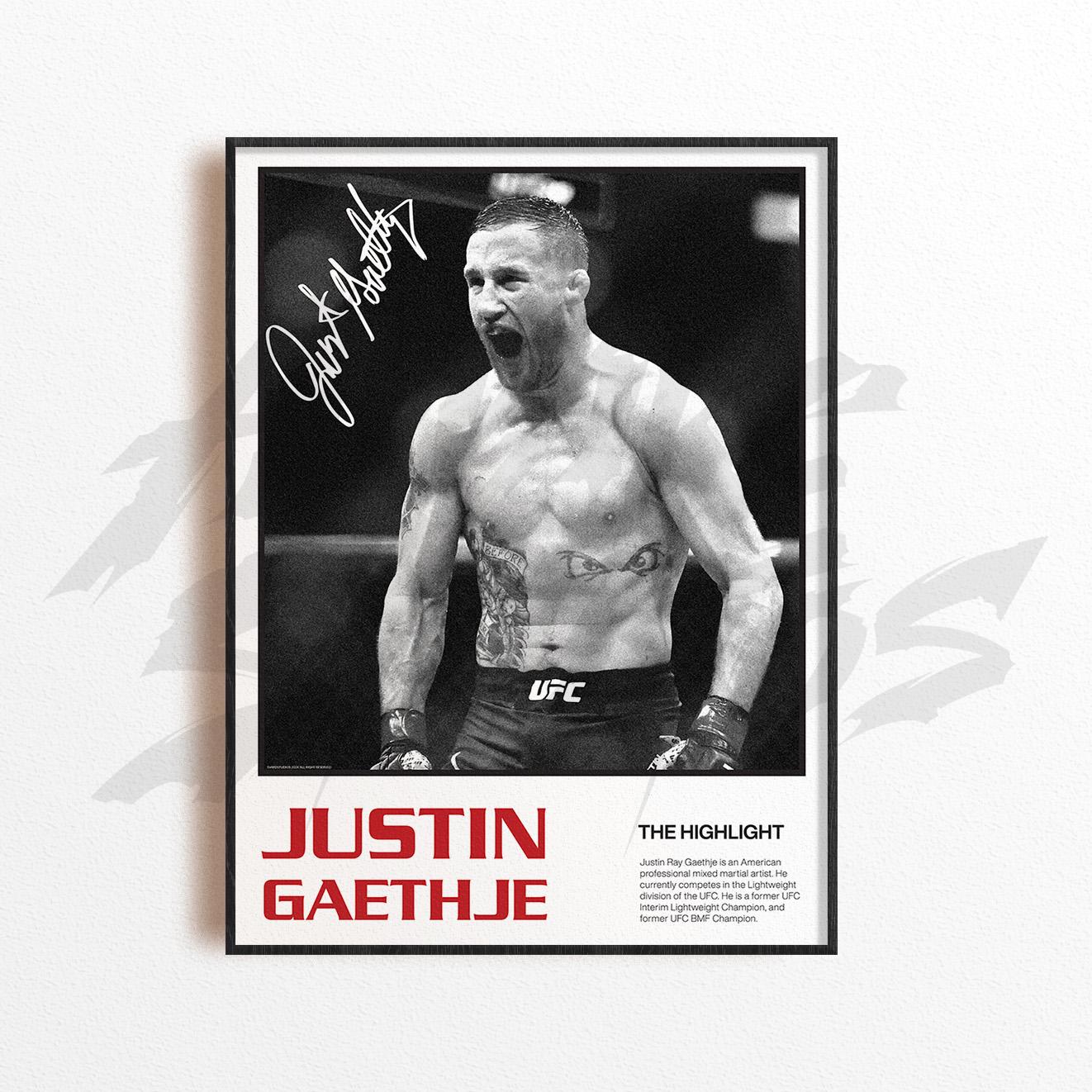 UFC　ジャスティン・ゲイジー　サインカード Amazon.co.jp: U F C ダスティンポイエー サインカード Q83N