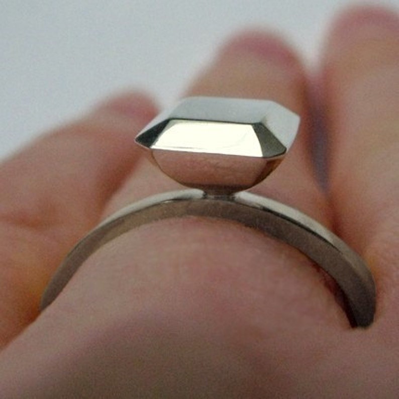 Engagement Ring Alternative Modern Engagement Ring Non Etsy