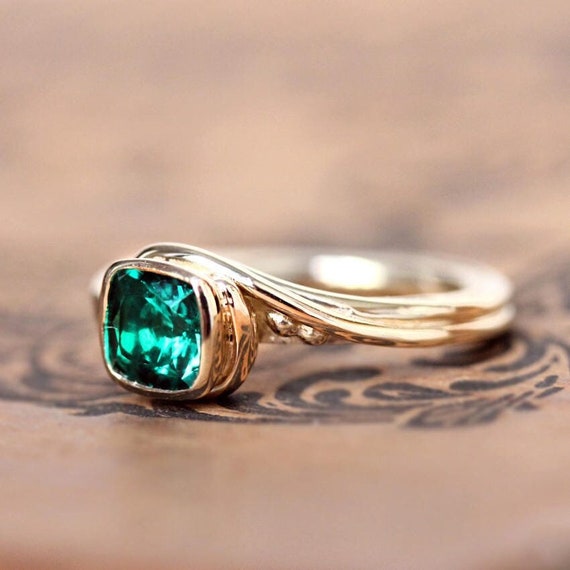 Ethical cheap emerald ring