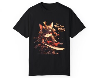 i'm the Cat Samurai T-shirt | Cat lover | Unisex - Men and Women's Tee