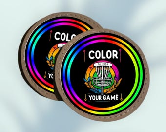 ColorYourGame Slimline Disc Golf Mini Marker