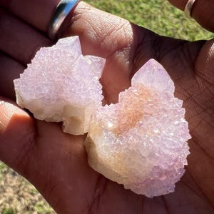 Spirit Quartz Cluster - Crown Chakra