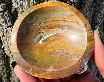 Beautiful Ocean Jasper Bowl