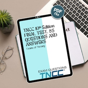 TNCC 10th edition exam - 85 questions with correct and verified answers. (Graded A+)