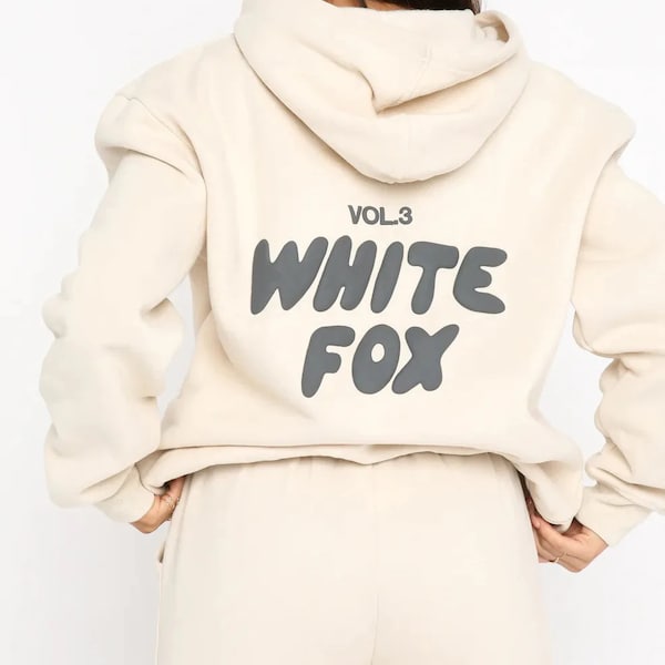 Weißer Fuchs Hoodie Style 8 Farben / Freizeit Hoodie/ Dupe