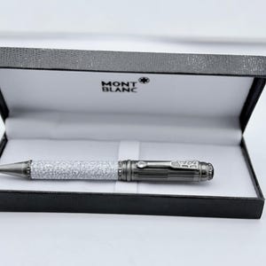 Montblanc Ballpoint Pen - White and Black, with Box