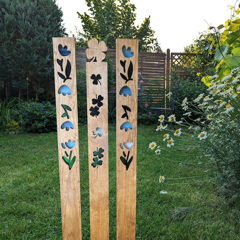 Holzstele garten Etsy.de
