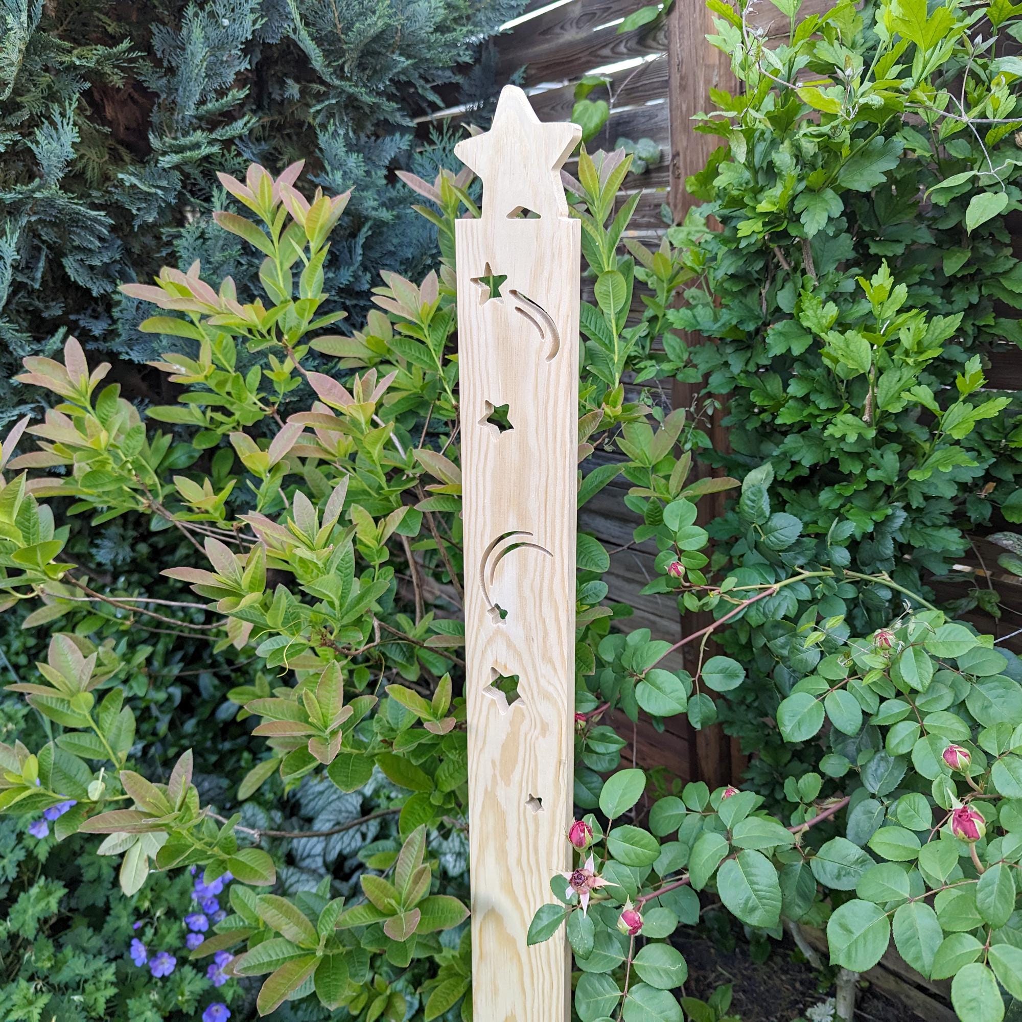 Grosser weihnachtsstern aus holz outdoor - Etsy.de