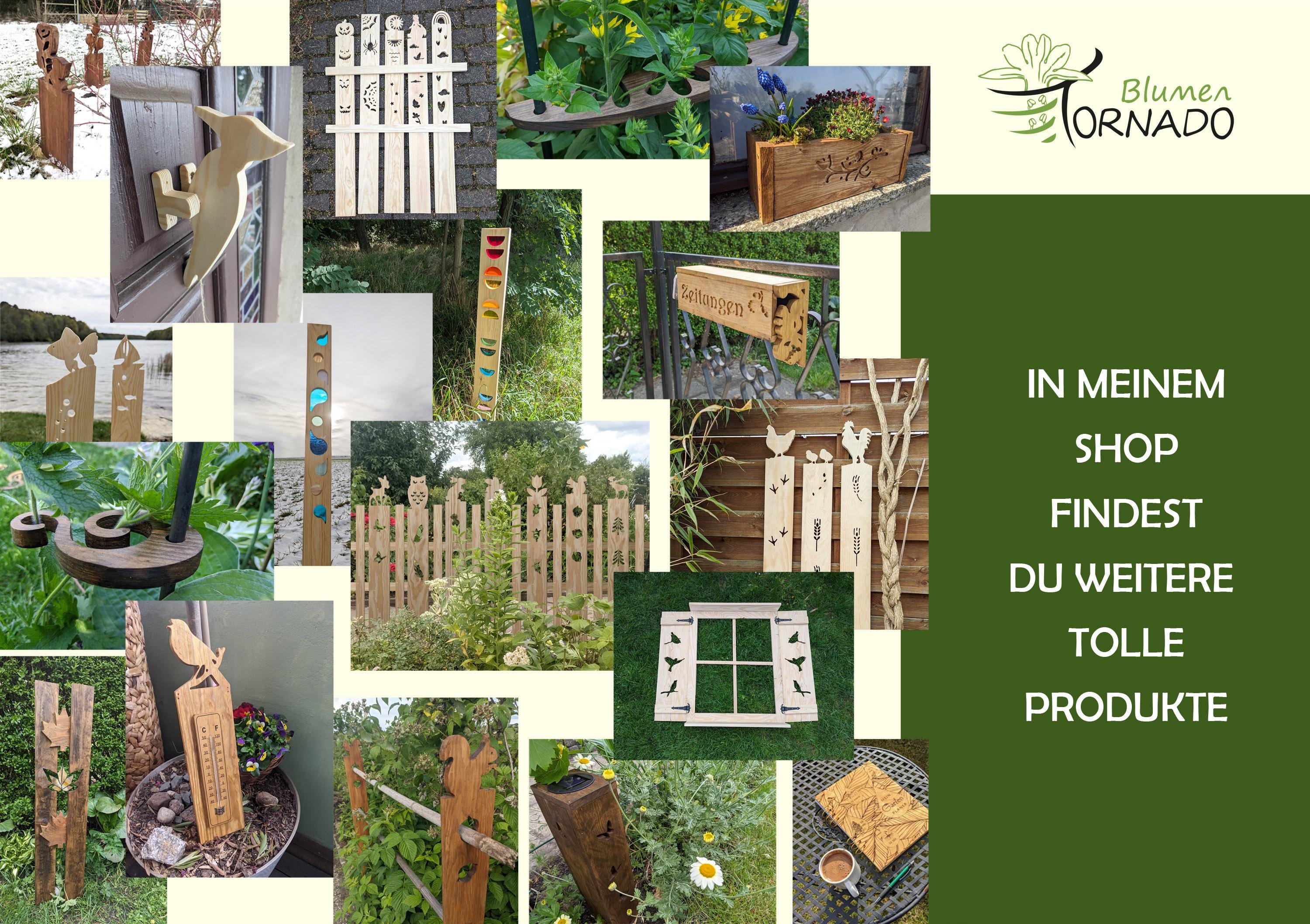 2 Campanelli A Forma Di Picchio In Legno | Decorazione Porta Con Battente | Ideale Per Casa, Scuola, Esterno | Divertente E Pratico - Foto 3