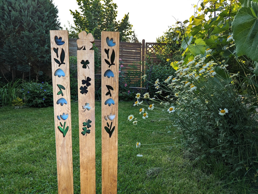 depot übertopf auf Holzbeinen | 42 cm Blumentopf schwarz