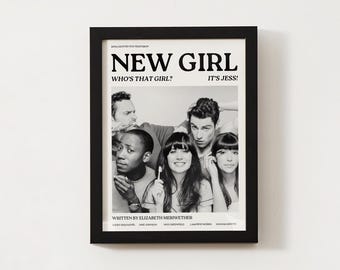New Girl Aesthetic Poster