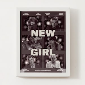 New Girl Aesthetic Poster - Easy Download and Print