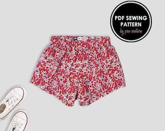 Summer Shorts - PDF Sewing Pattern