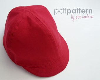 Kids Summer Cap - PDF Sewing Pattern and Instructions