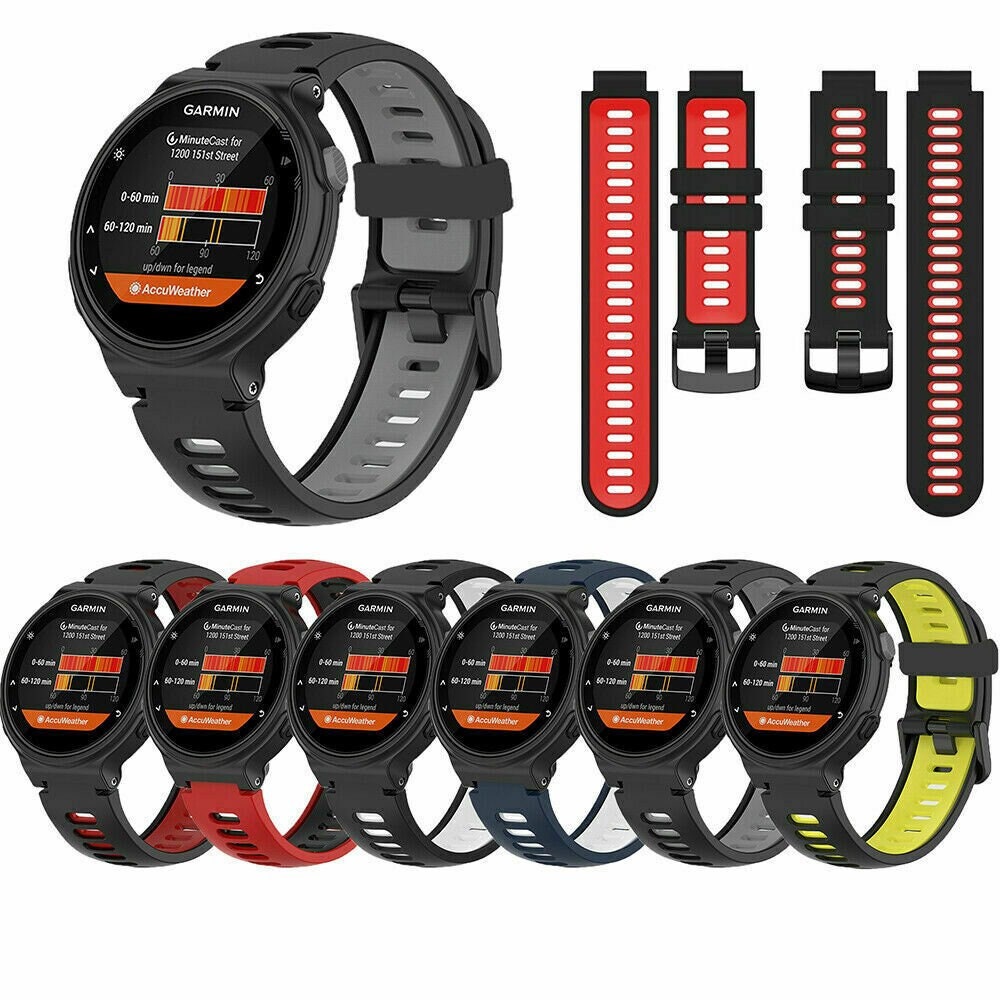 NDJQY Cinturino Di Ricambio In Morbido Silicone Per Garmin - Foto 5