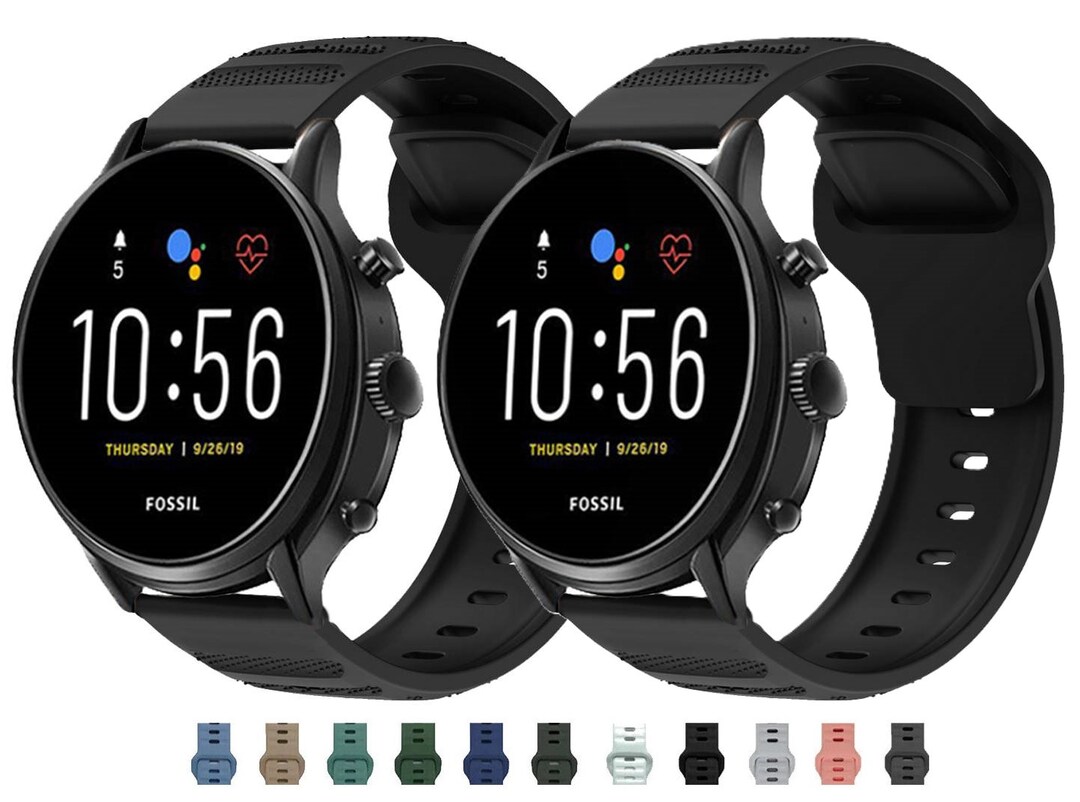 Watch Strap for Fossil Gen 5/6 Carlyle/garett/julianna/hr Q Series