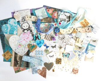 Mixed Media Collage Ephemera Kit: Scrapbooks, Card Making, Junk Journals