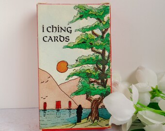 Vintage I Ching Cards: Chinese Divination Deck by AG Muller, Book of Changes, Yi-King Oracle, Spiritual Esoteric Gift