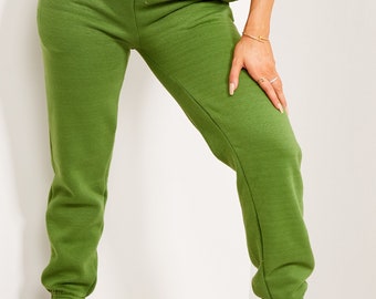 Gabriella Green Oversized Comfy Joggers