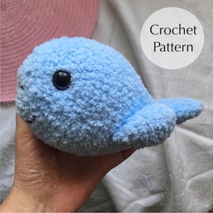 Crochet pattern PDF, crochet dolphin, Amigurumi tutorial pdf in English, DIY crochet toys, handmade gift, digital,baby crochet toy, tutorial