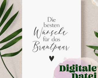 Wedding Questionnaire Printable Template Best Wishes for the Bride and Groom Wedding Printable Memories Congratulations Wedding Guests Guest Book
