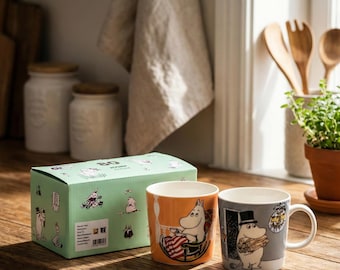 Limited Edition Moomin Mug Set (2 pcs) 80th