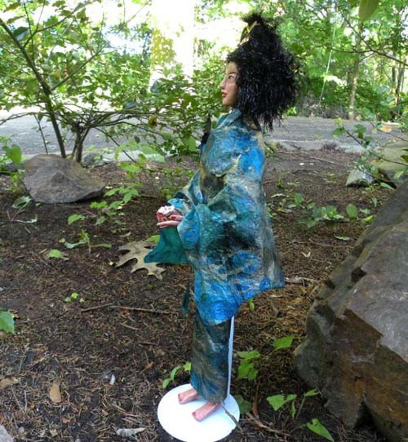 MADAME BUTTERFLY elemental art doll image 3